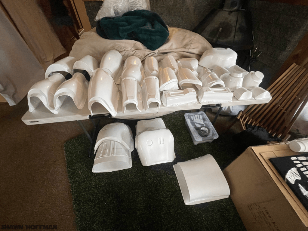 First Order Stormtrooper Armor&nbsp;Delivered!